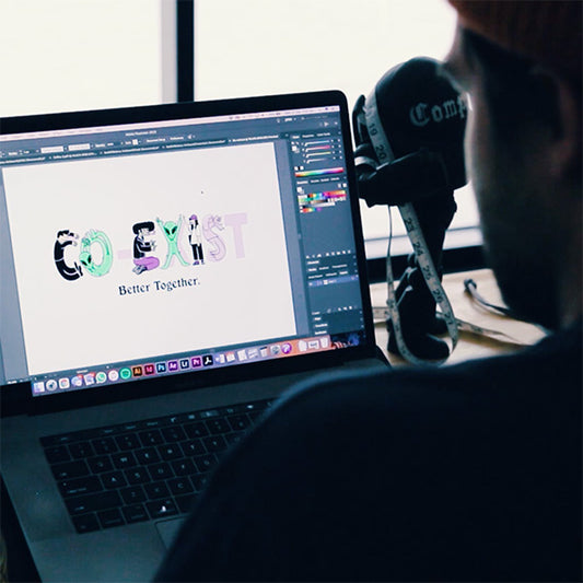 Behind the Art: Co-Exist Tee