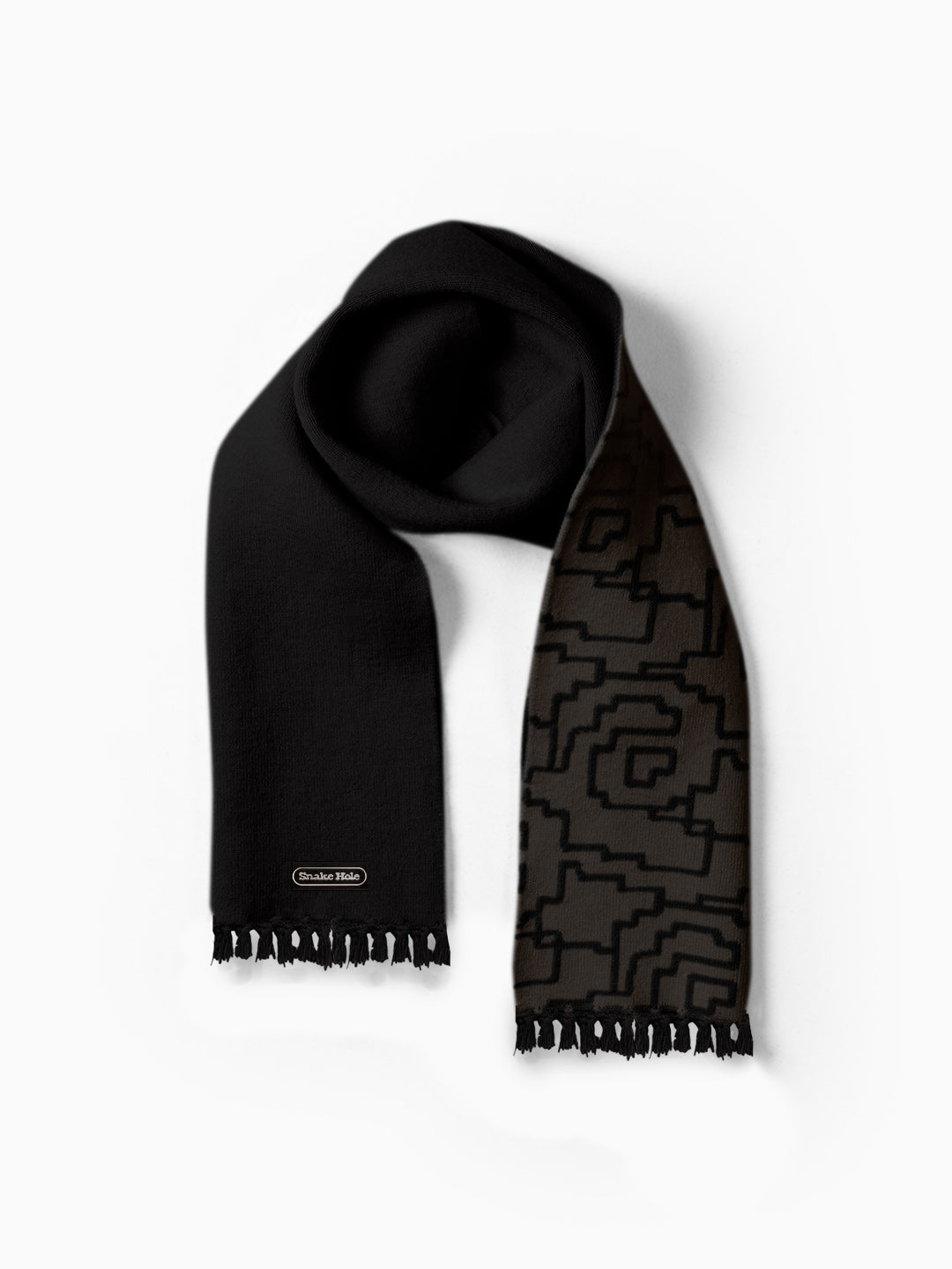 Mosaic Knit Scarf