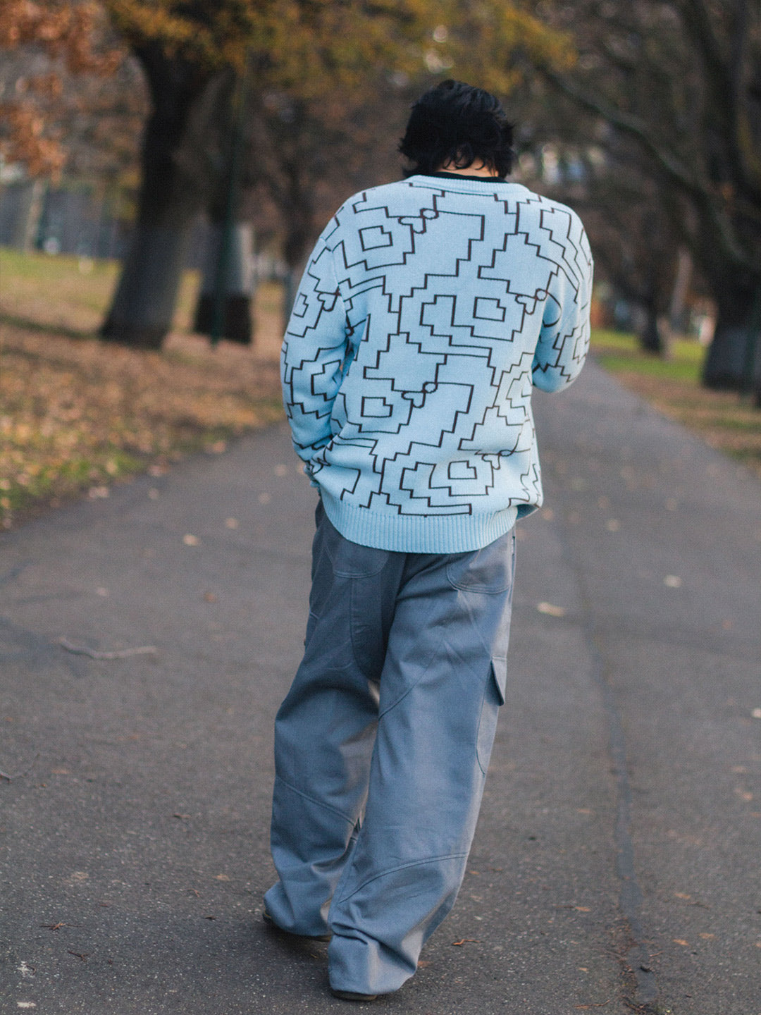 Mosaic Knit Sweater