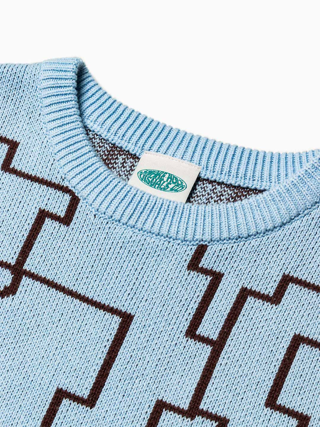 Mosaic Knit Sweater