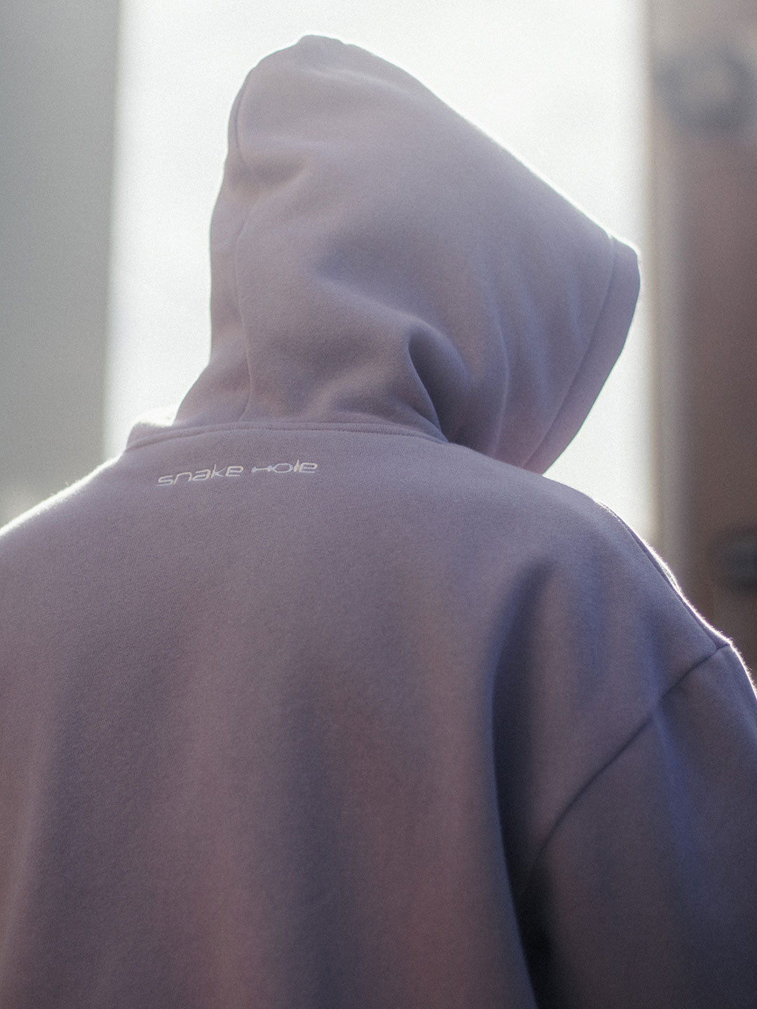 Scrap Logo Hood Fleece