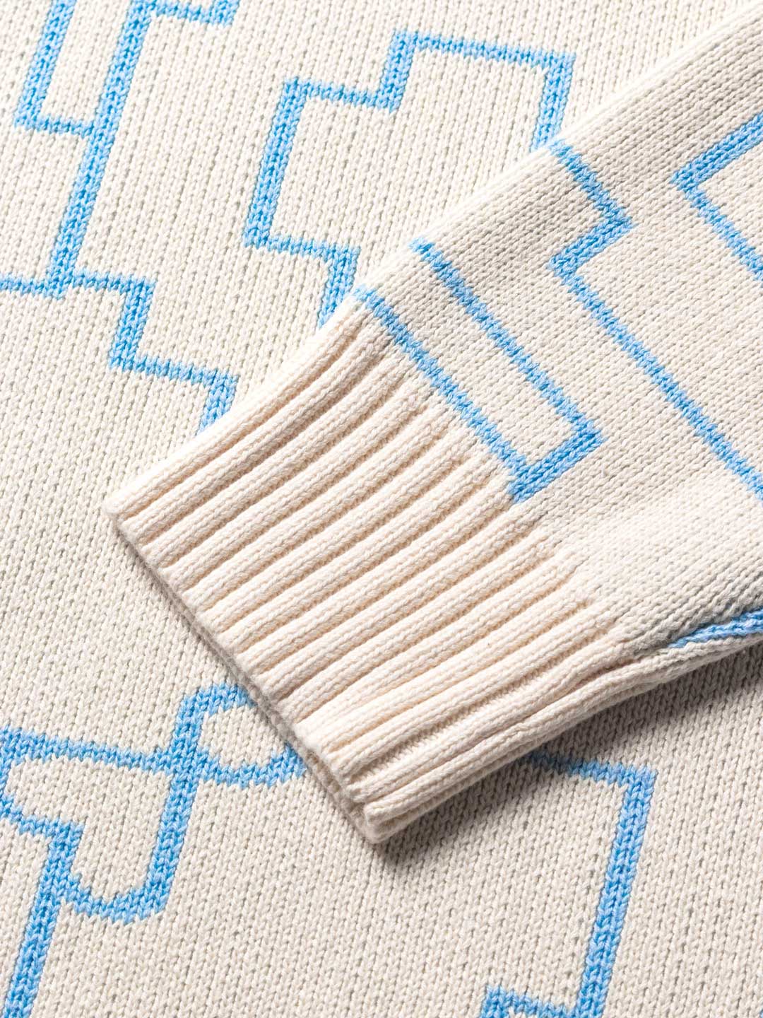 Mosaic Knit Sweater