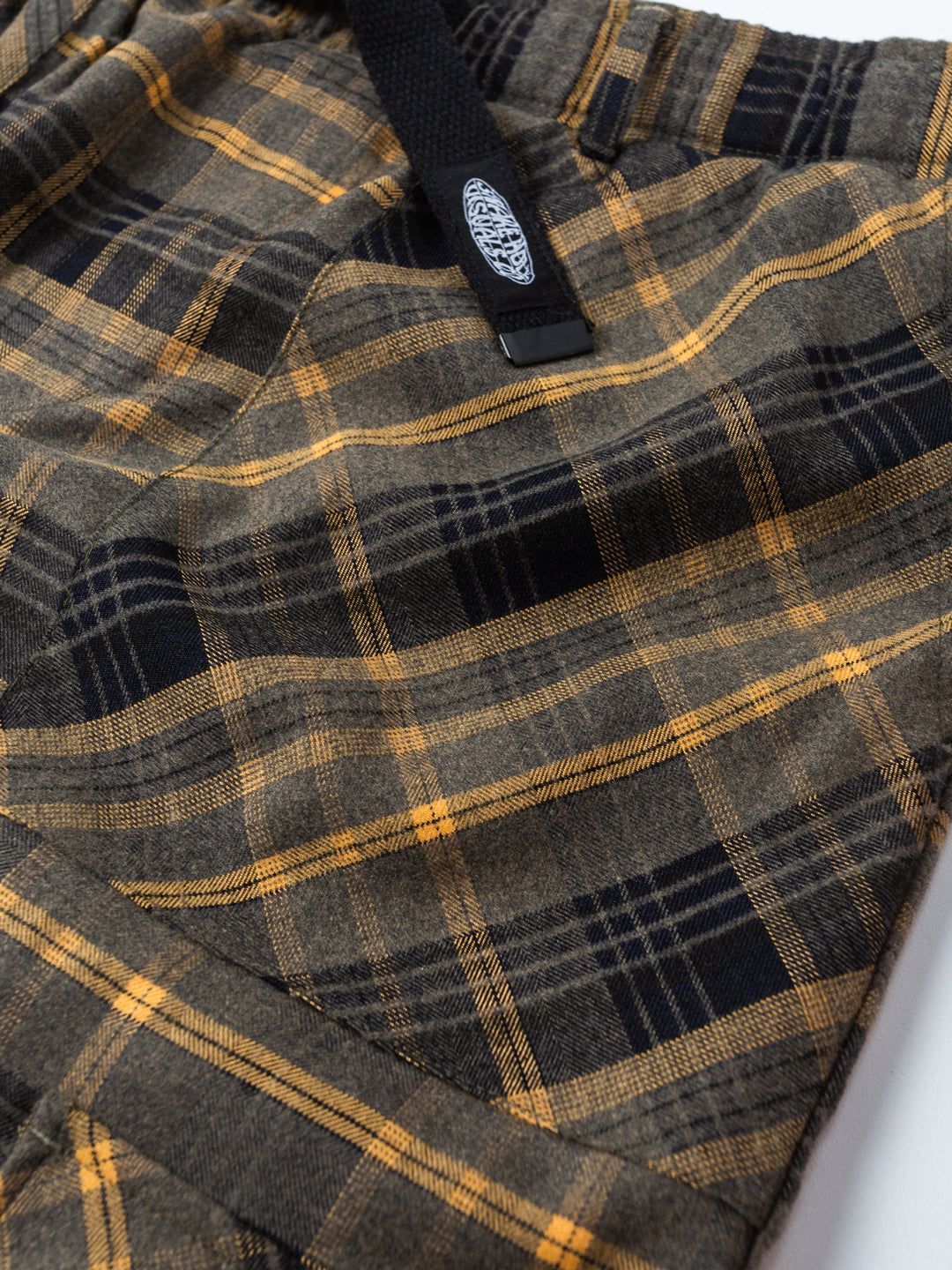Plaid Runner Cargo Shorts