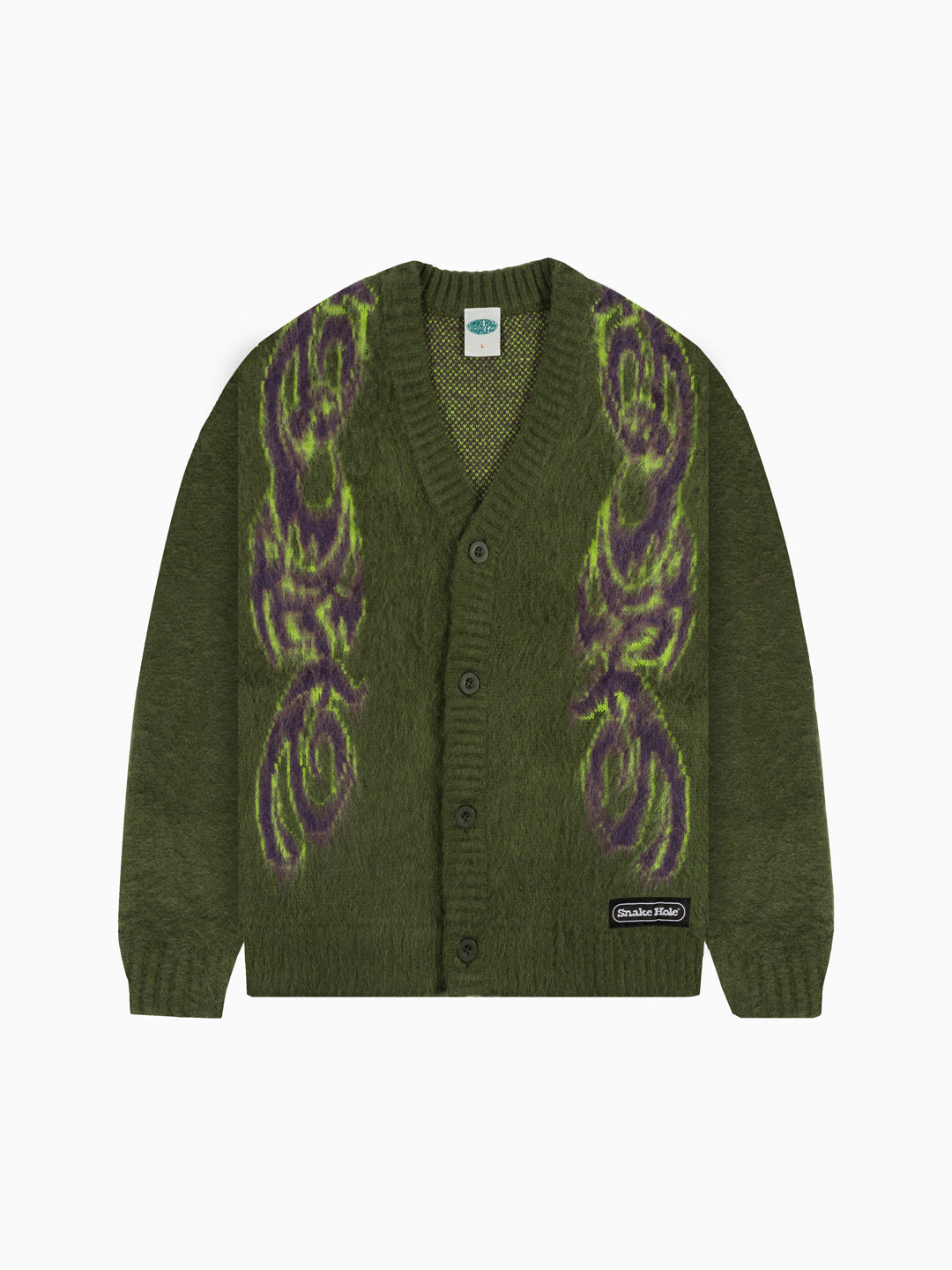 Tribal Mohair Cardigan The Snake Hole