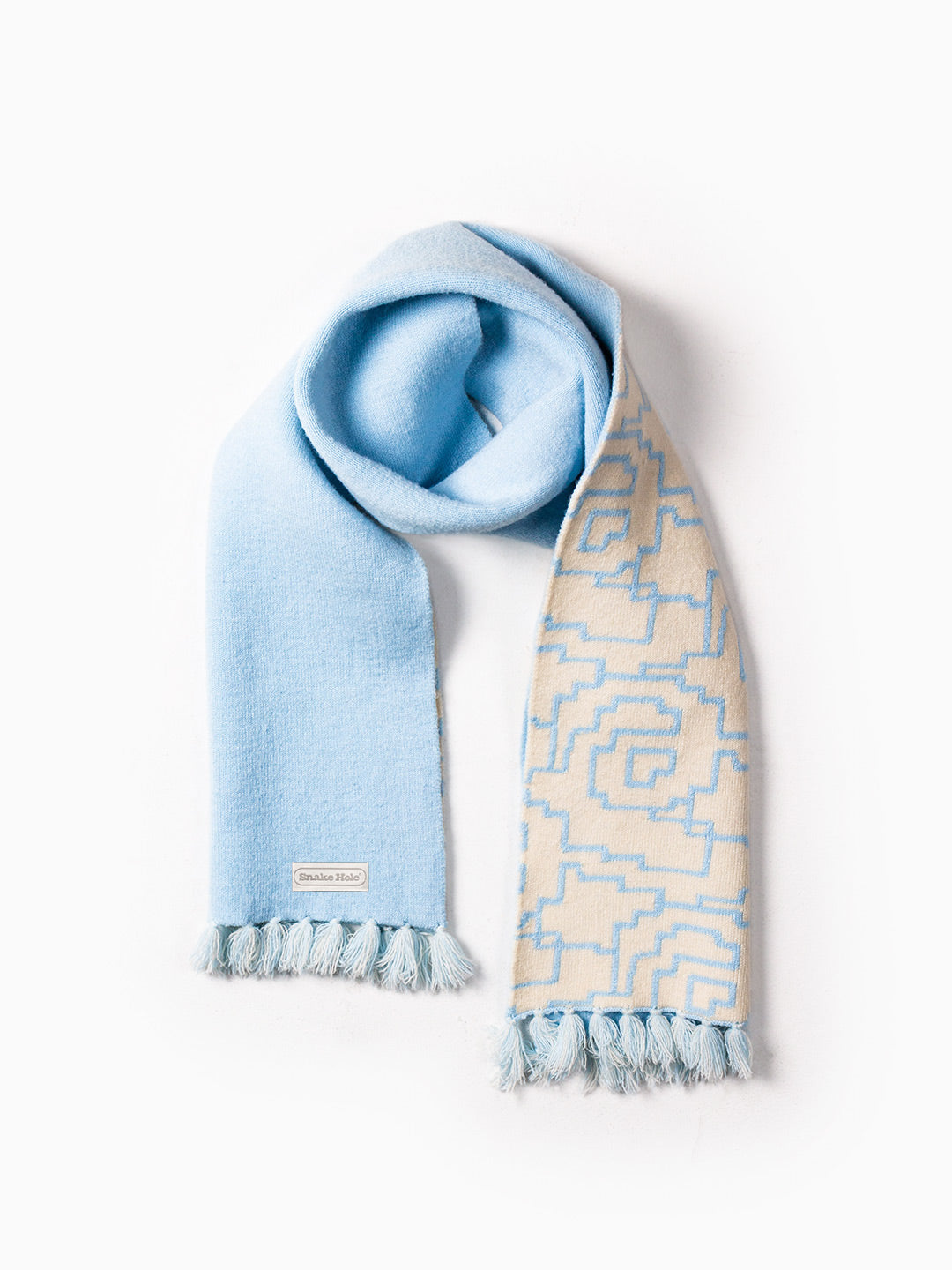Mosaic Knit Scarf