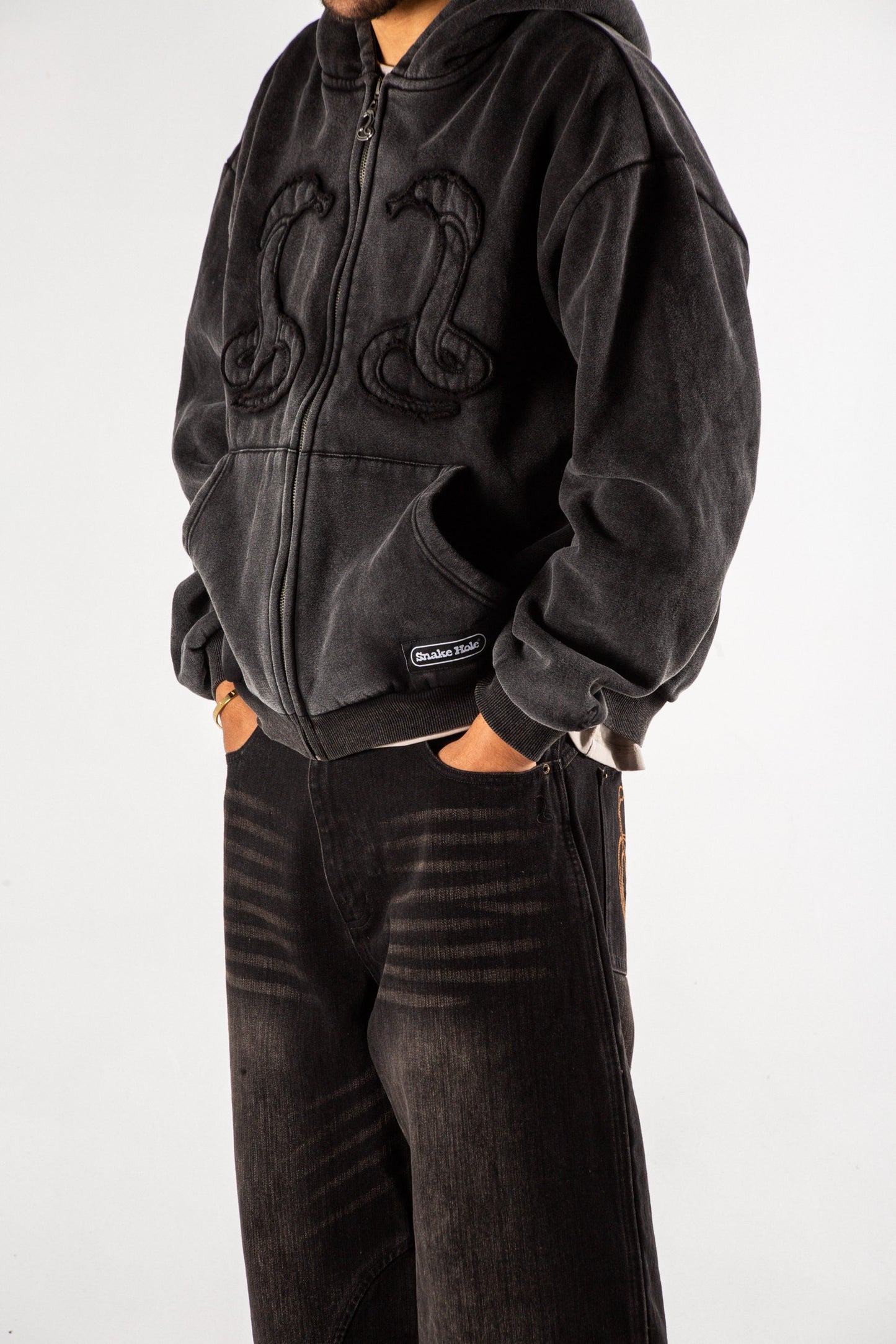 Mirror Zip-Thru Hood