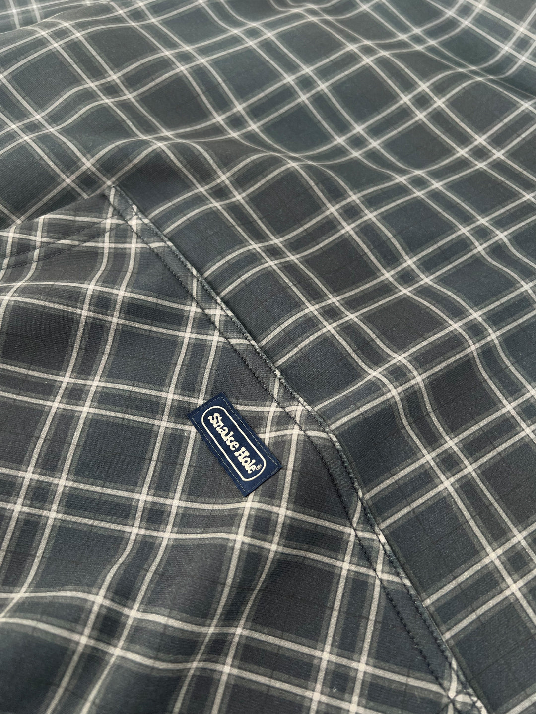 Checkered Hood Fleece Size S