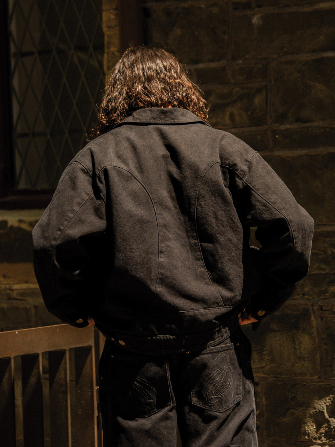 Cursive Workers Jacket