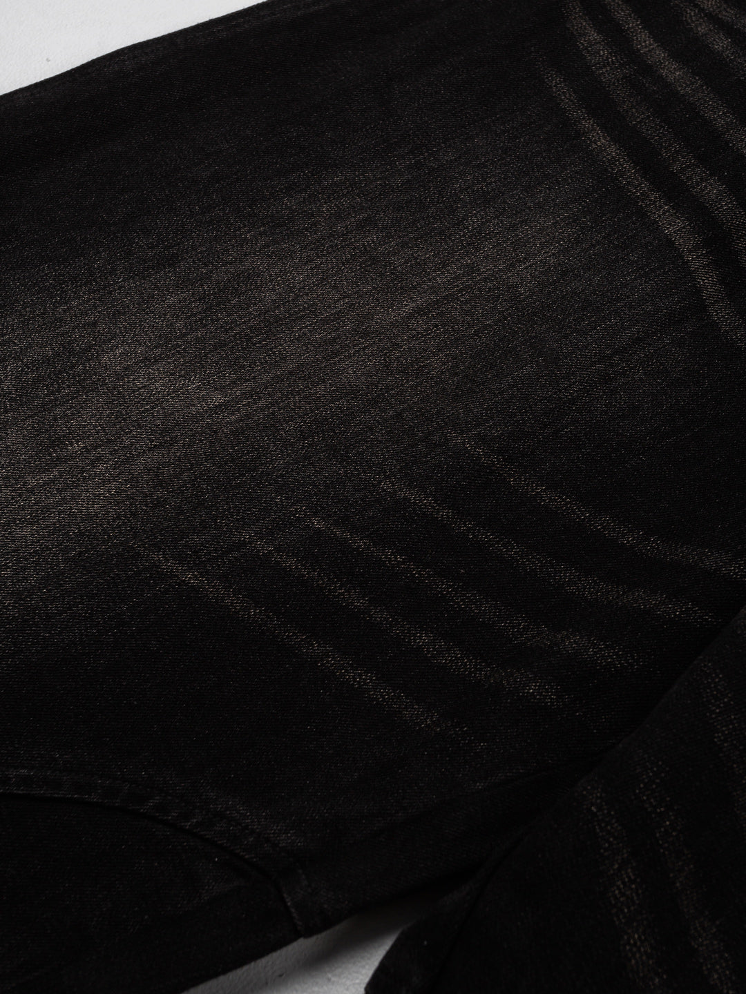 Cursive Washed Denim Jeans