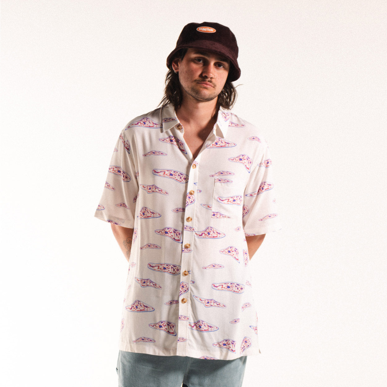 Heatseeker Rayon Shirt - Bone