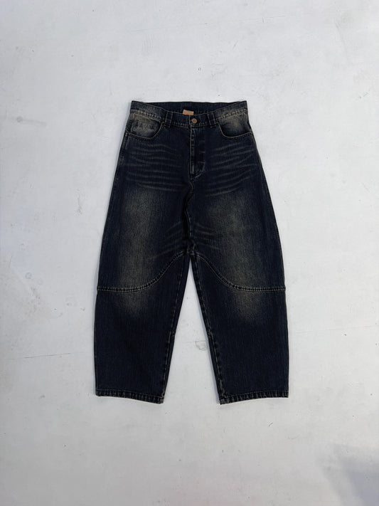 Washed Cursive Denim 1/1