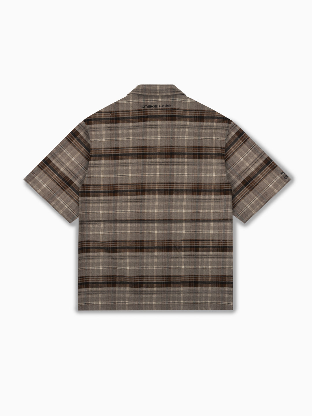 Plaid Runner Zip-Thru Shirt
