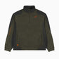 Trekker Polar Fleece Quarter Zip (Charcoal / Olive)