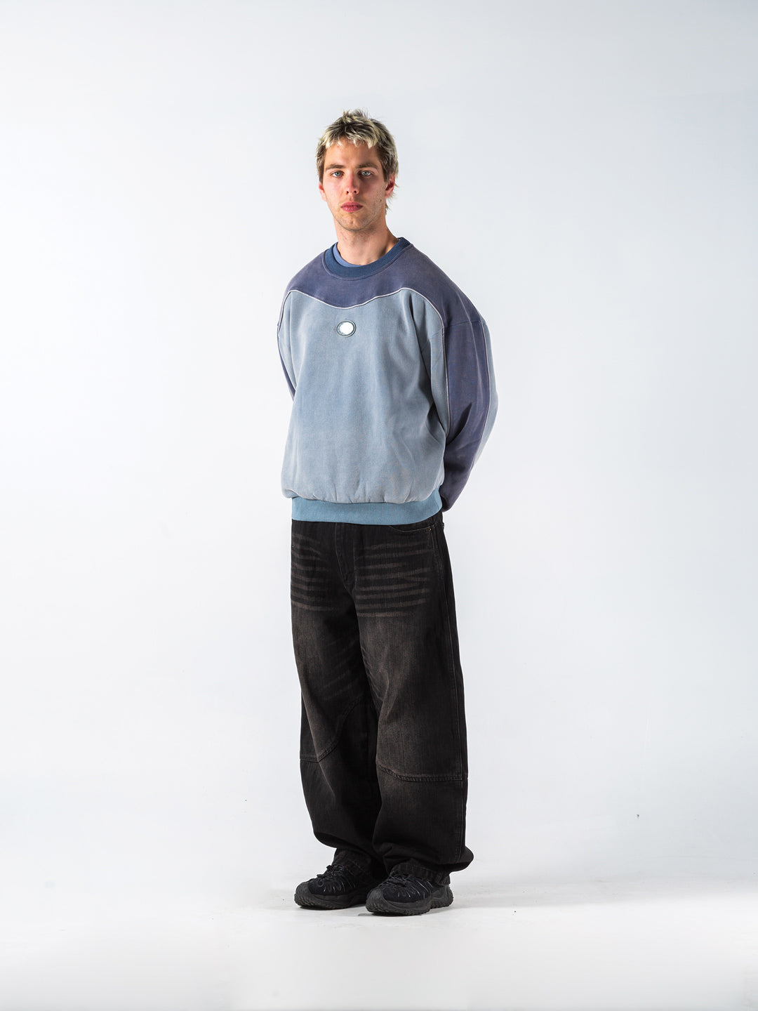 Washed Dilate Crew Fleece