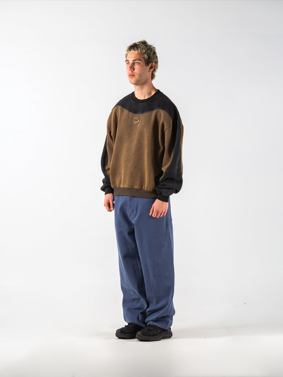 Washed Dilate Crew Fleece