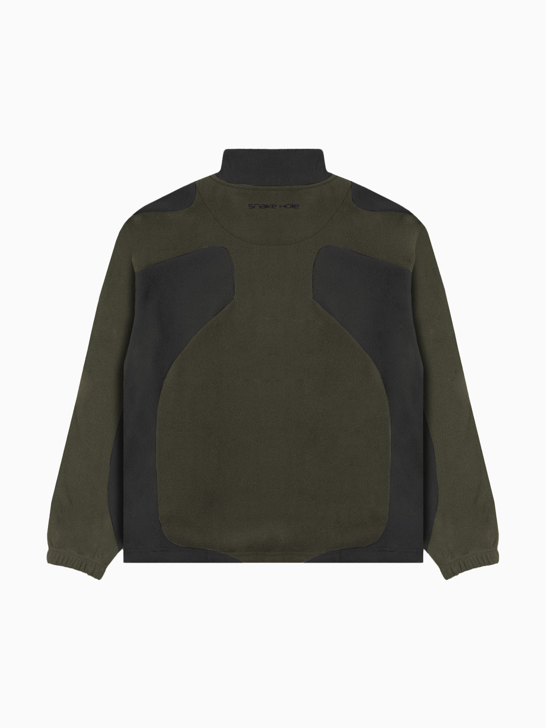 Trekker Polar Fleece Quarter Zip (Charcoal / Olive)