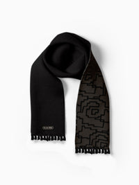 Mosaic Knit Scarf