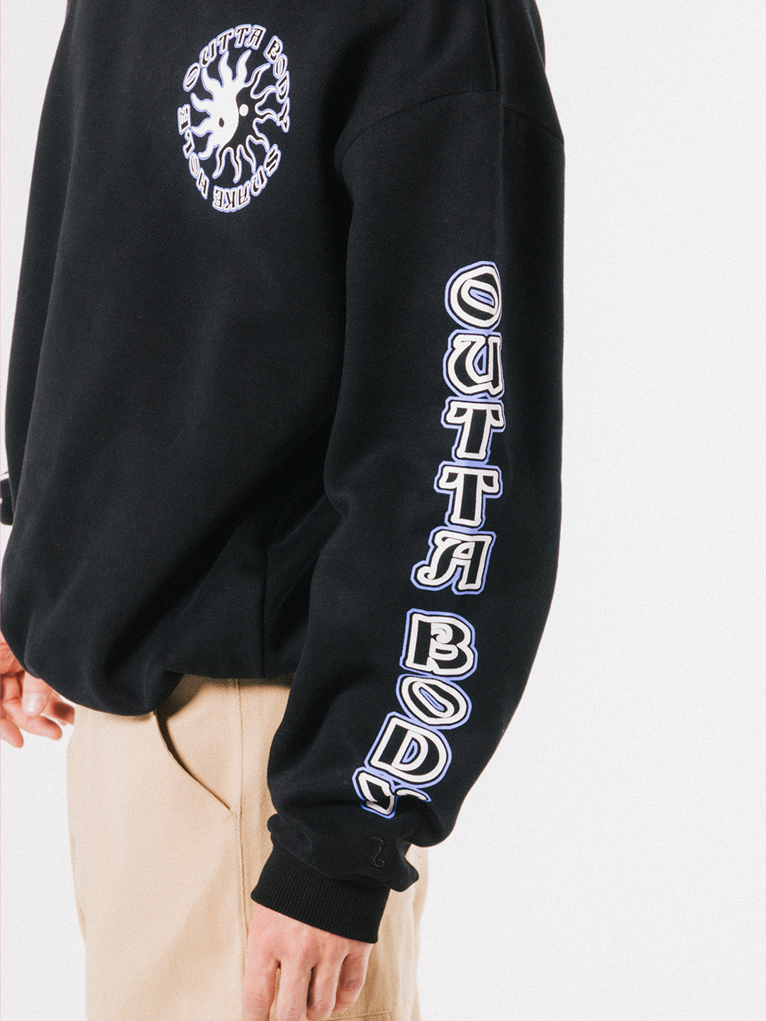 Outta Body Crewneck - Black
