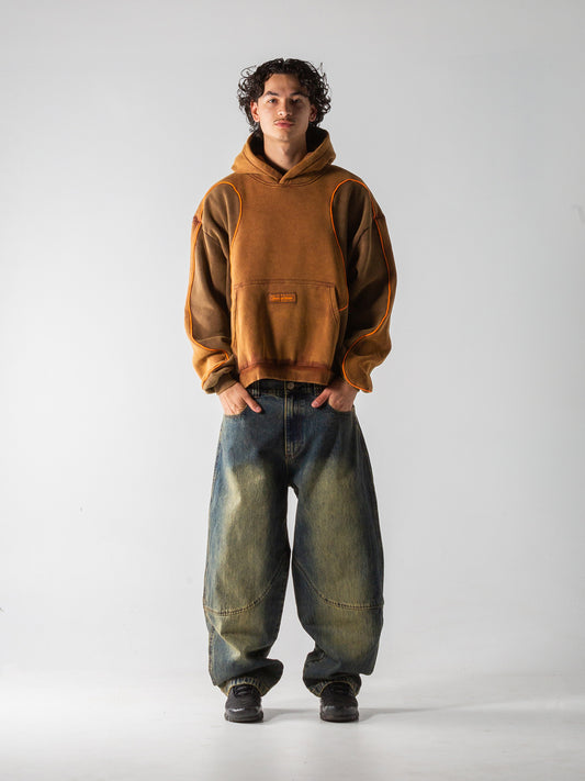 'Washed' Odyssey Hood Fleece