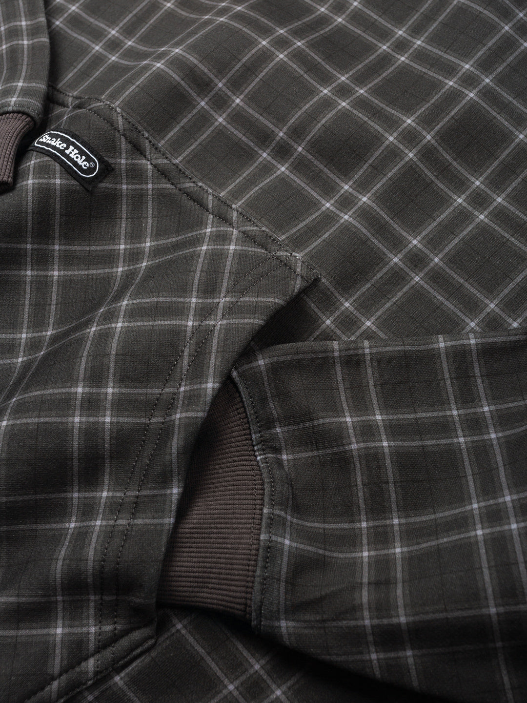 Checkered Hood Fleece