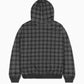 Checkered Hood Fleece