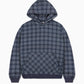 Checkered Hood Fleece