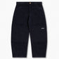 Gridline Pleated Corduroy Trousers