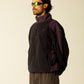 Trekker Polar Fleece Quarter Zip (Navy / Purple)