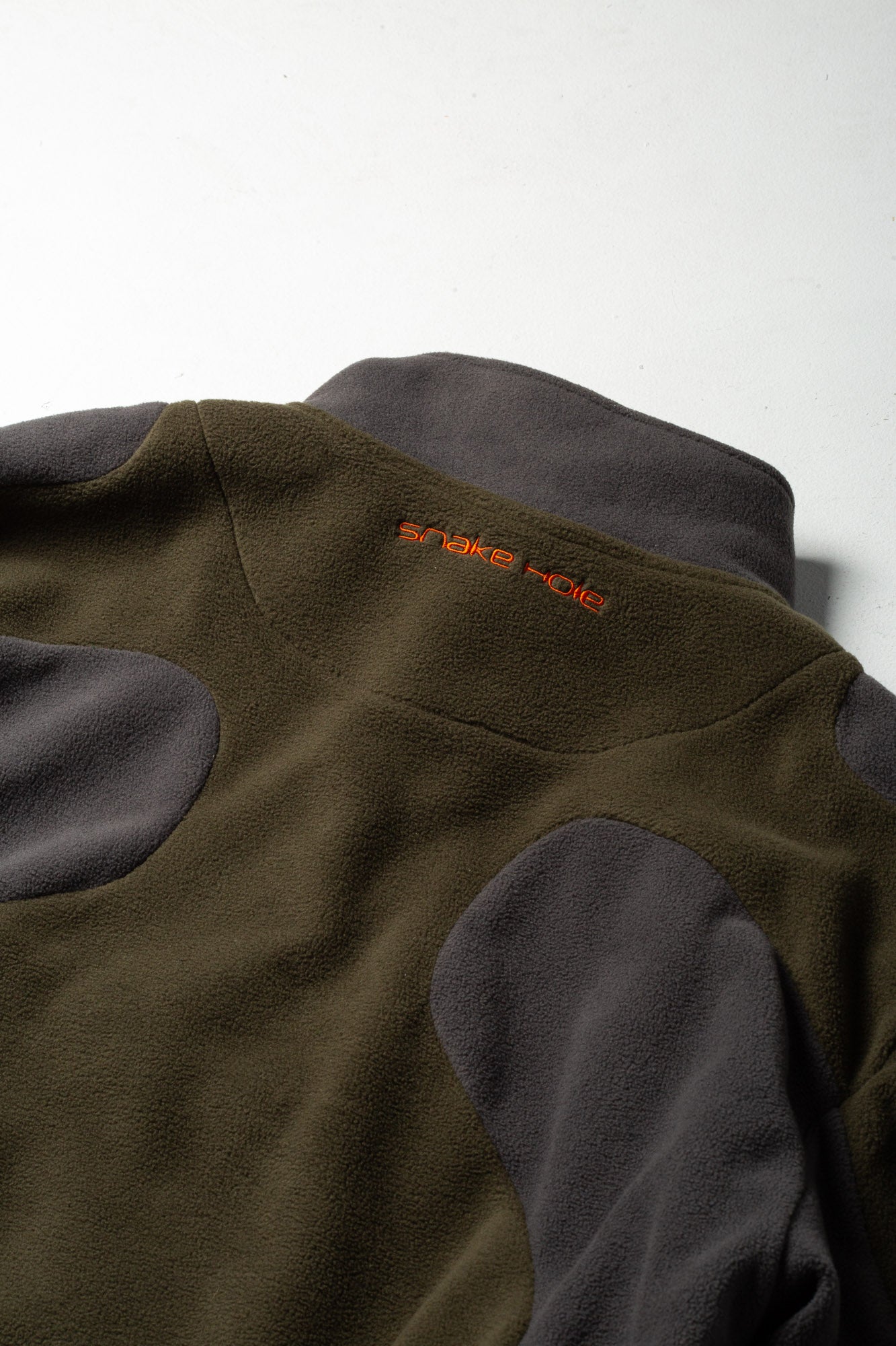Trekker Polar Fleece Quarter Zip (Charcoal / Olive)