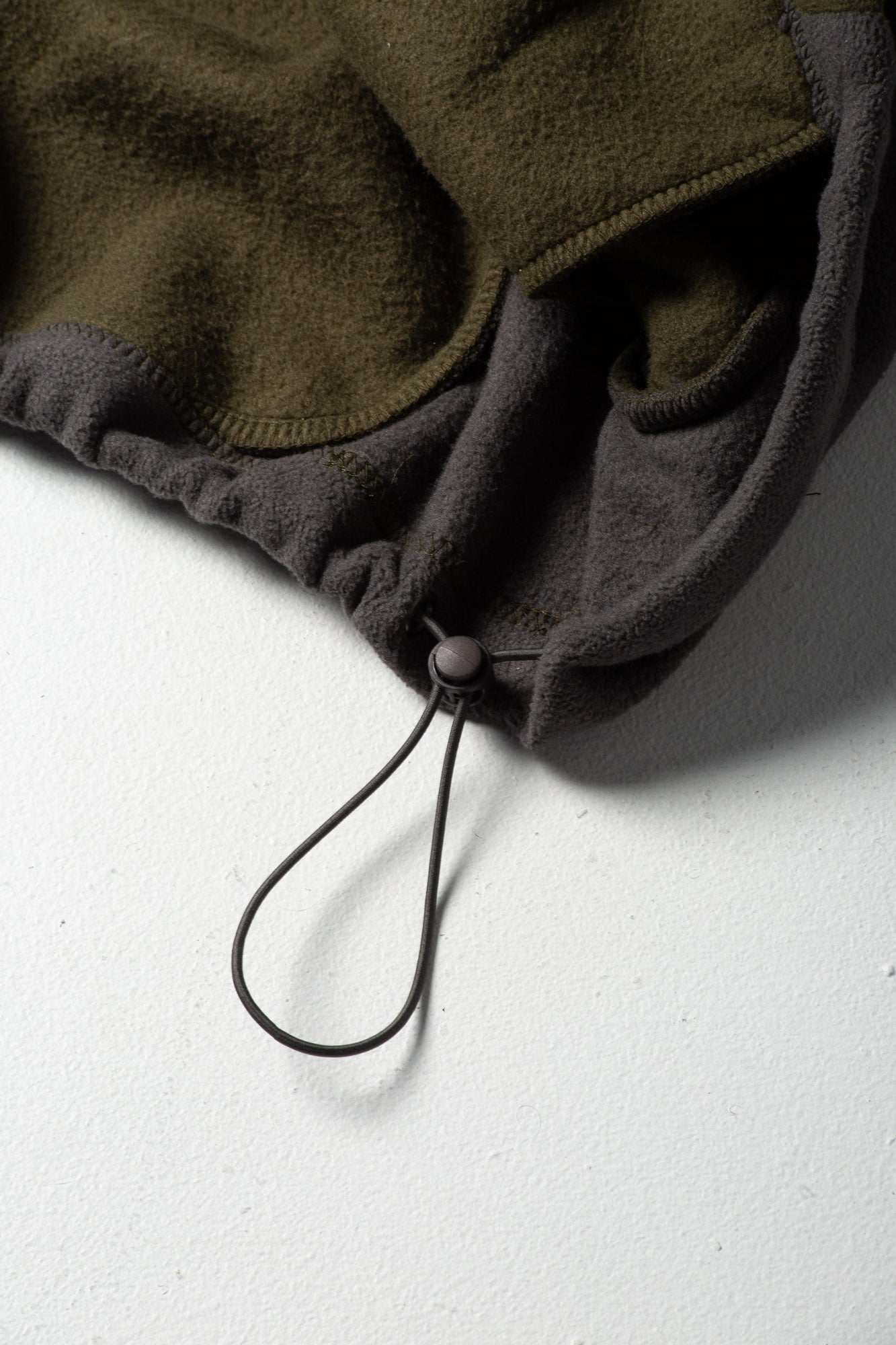 Trekker Polar Fleece Quarter Zip (Charcoal / Olive)