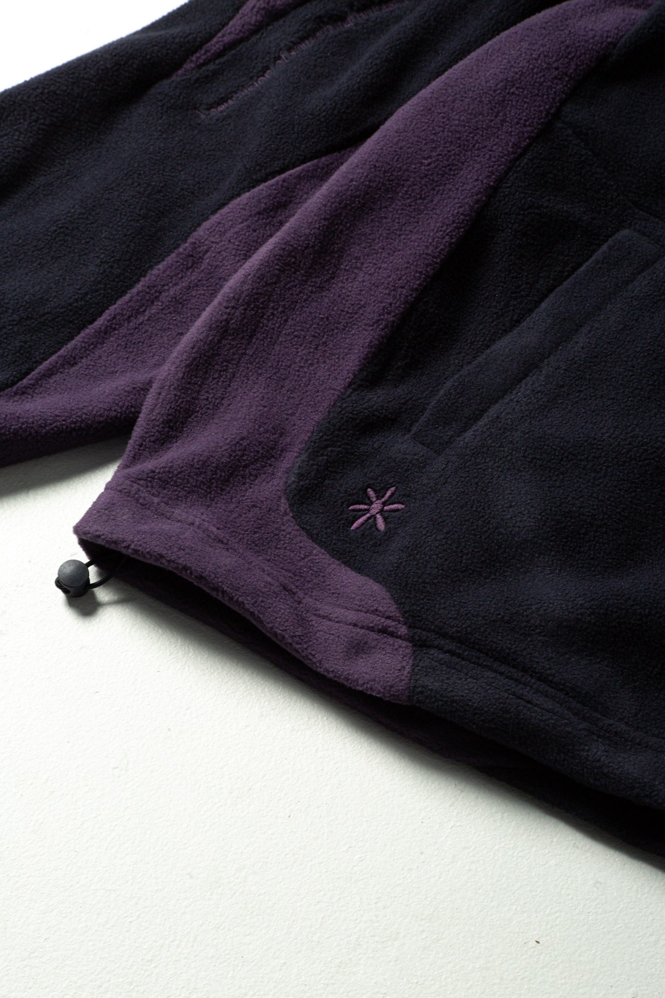 Trekker Polar Fleece Quarter Zip (Navy / Purple)