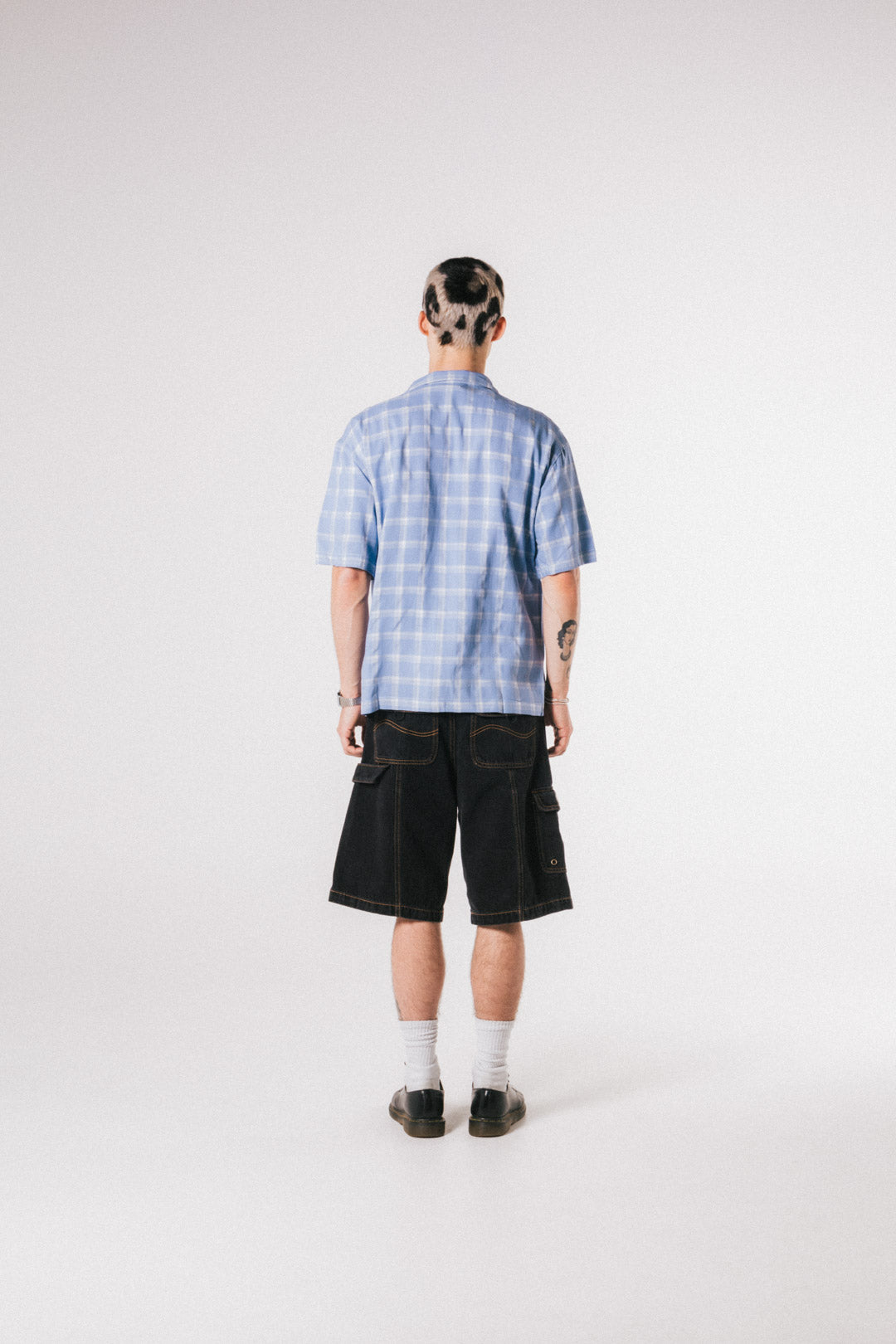 Funhouse Denim Cargo Shorts