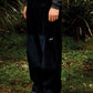 Gridline Pleated Corduroy Trousers