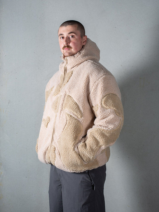 Oil Spill Sherpa Fleece