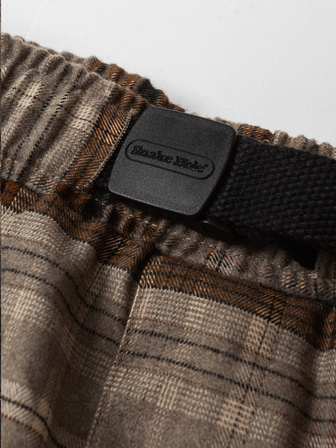 Plaid Runner Cargo Shorts