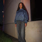 Checkered Hood Fleece