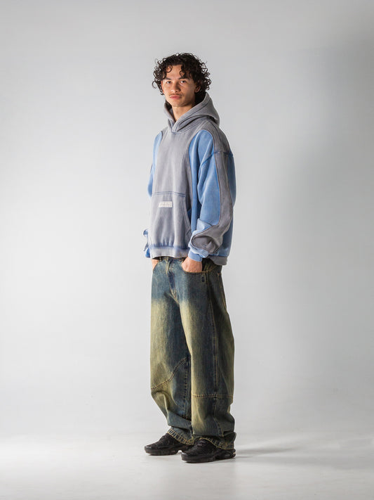'Washed' Odyssey Hood Fleece