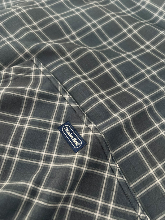 Checkered Hood Fleece Size S