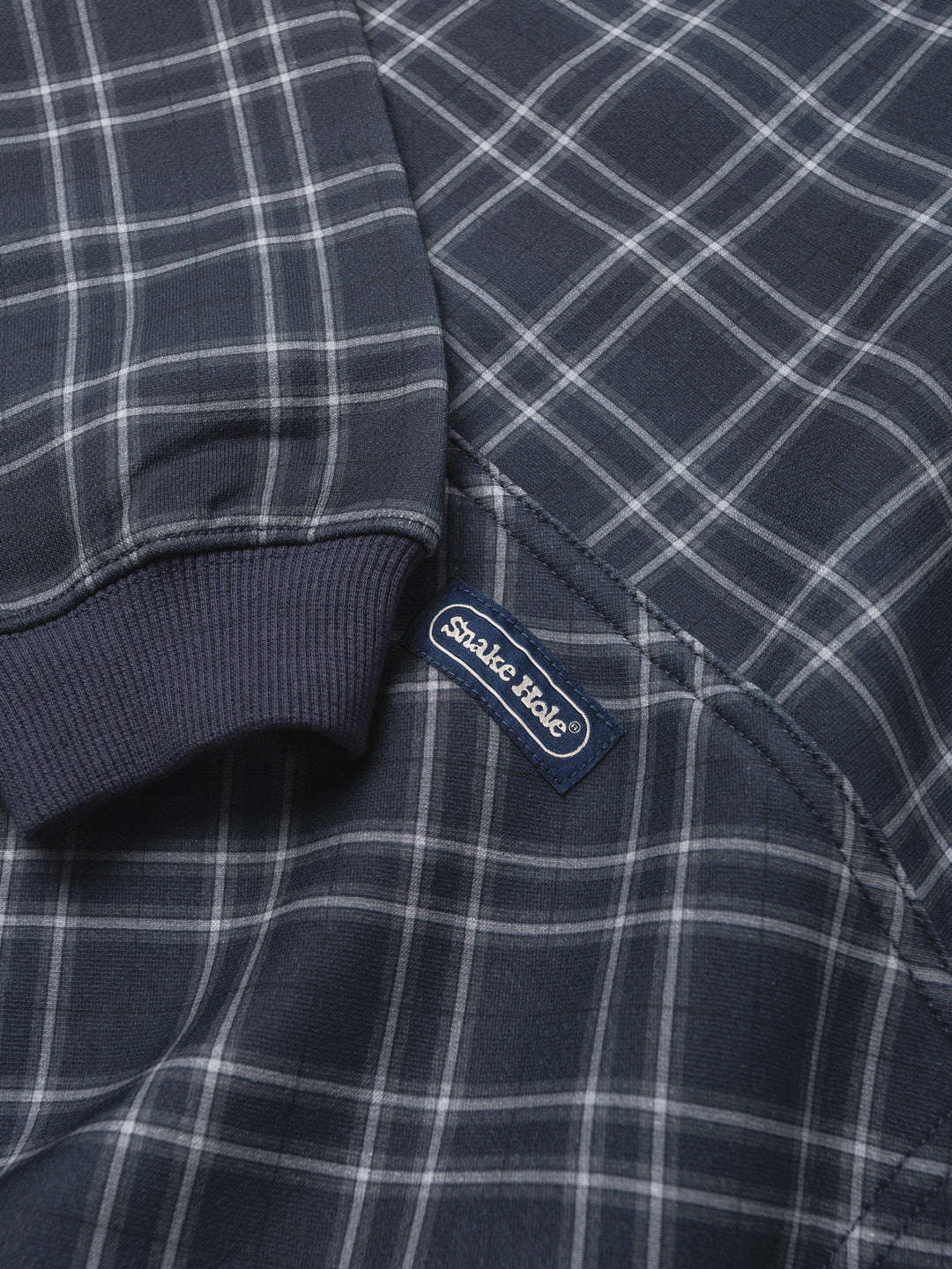 Checkered Hood Fleece