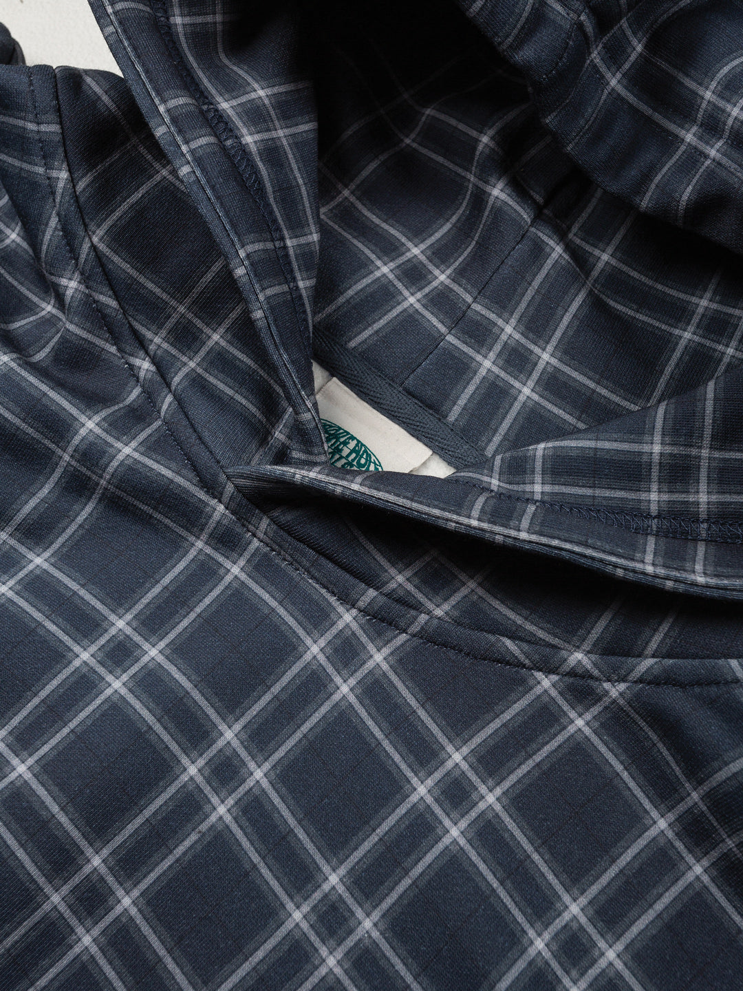 Checkered Hood Fleece