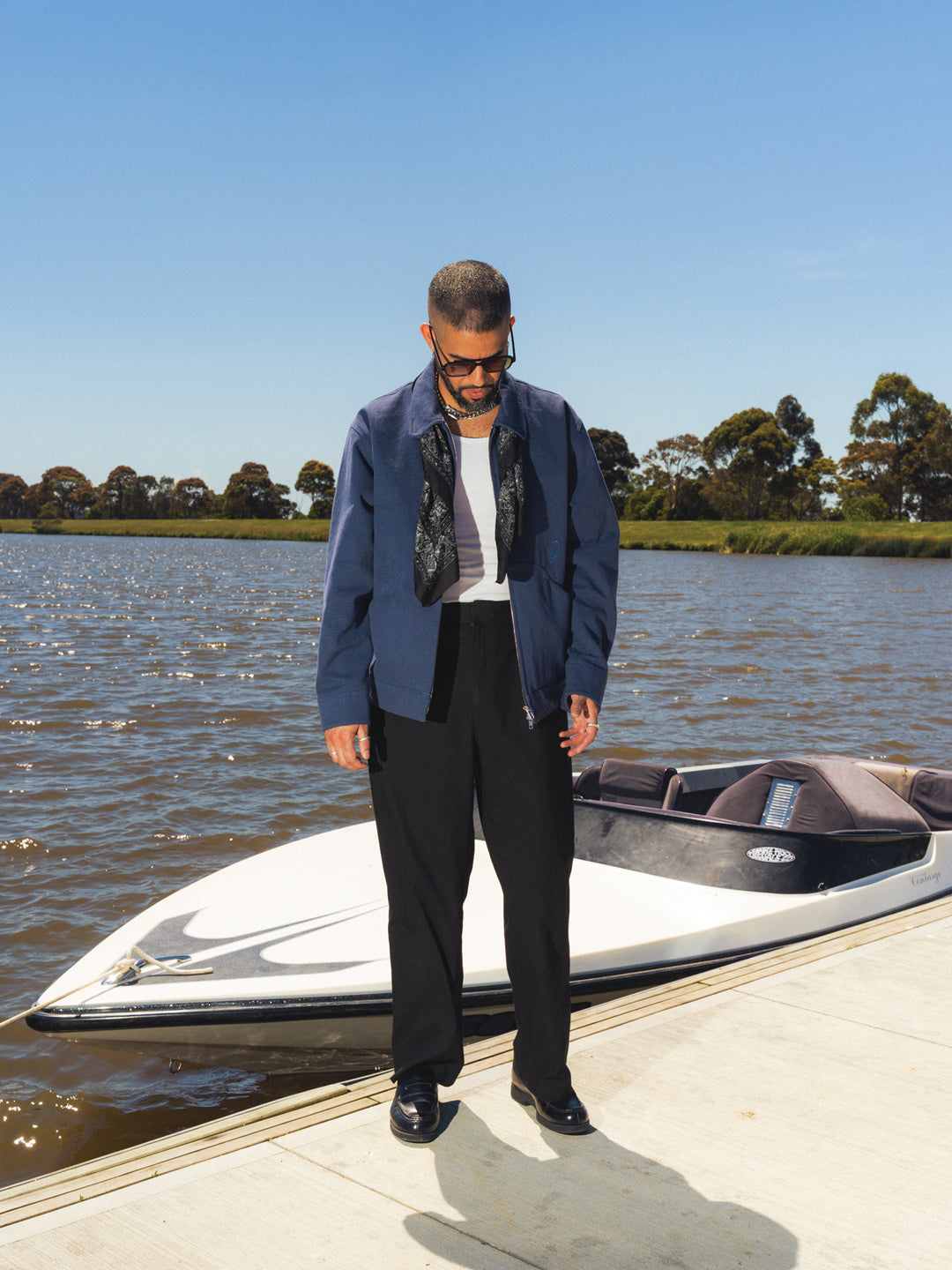 Cursive Workers Unlined Jacket