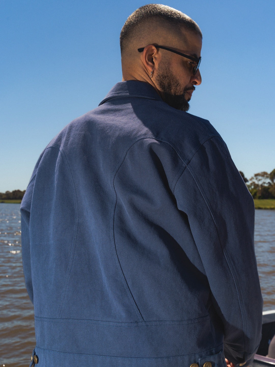 Cursive Workers Unlined Jacket