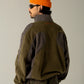 Trekker Polar Fleece Quarter Zip (Charcoal / Olive)