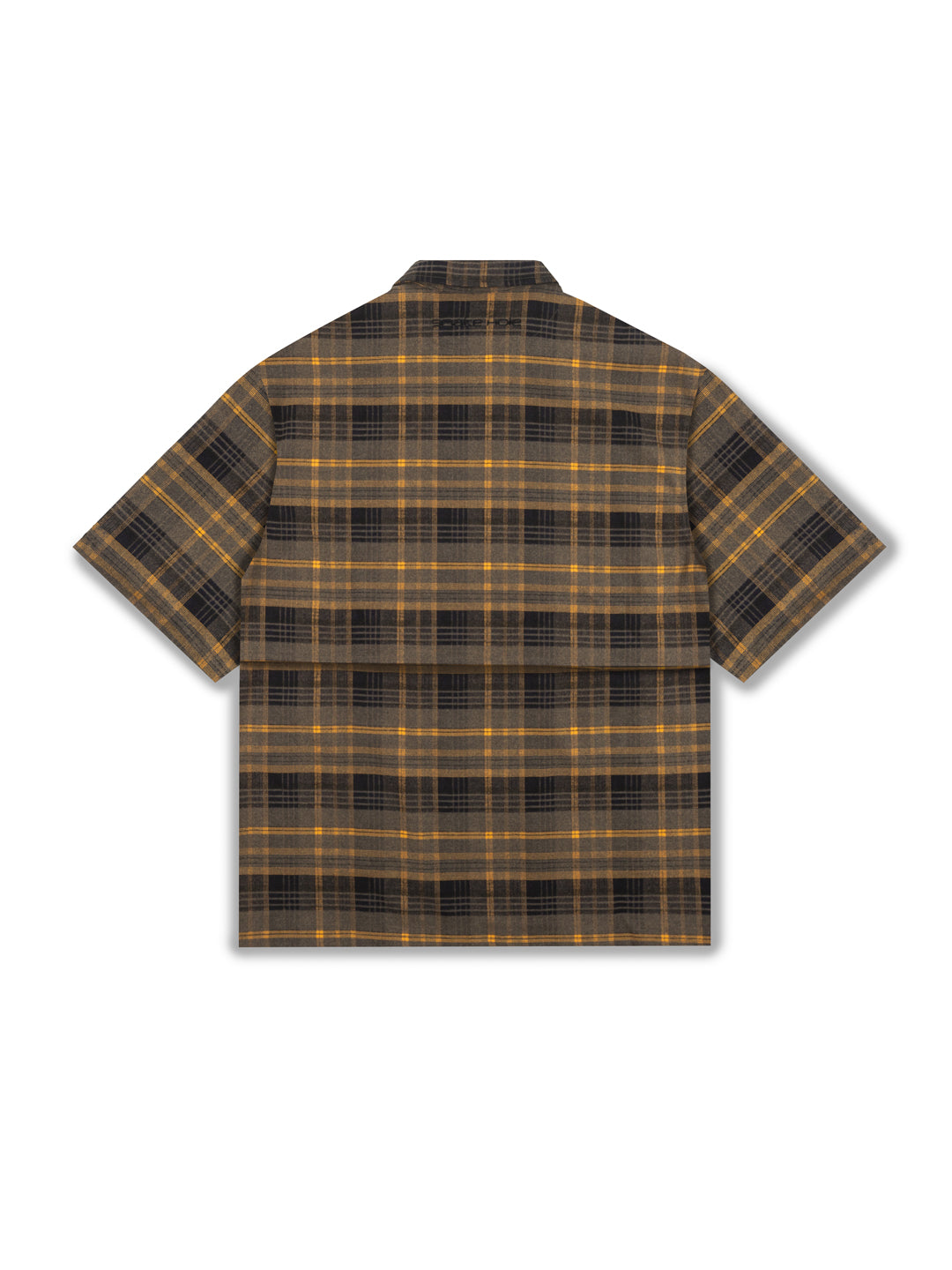 Plaid Runner Zip-Thru Shirt